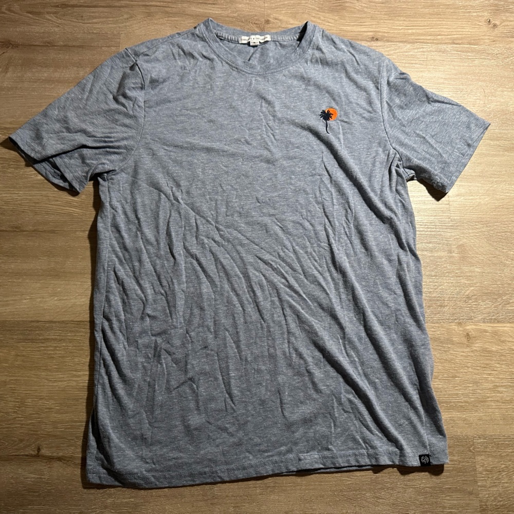threads 4 thought grey men’s palm tree t shirt